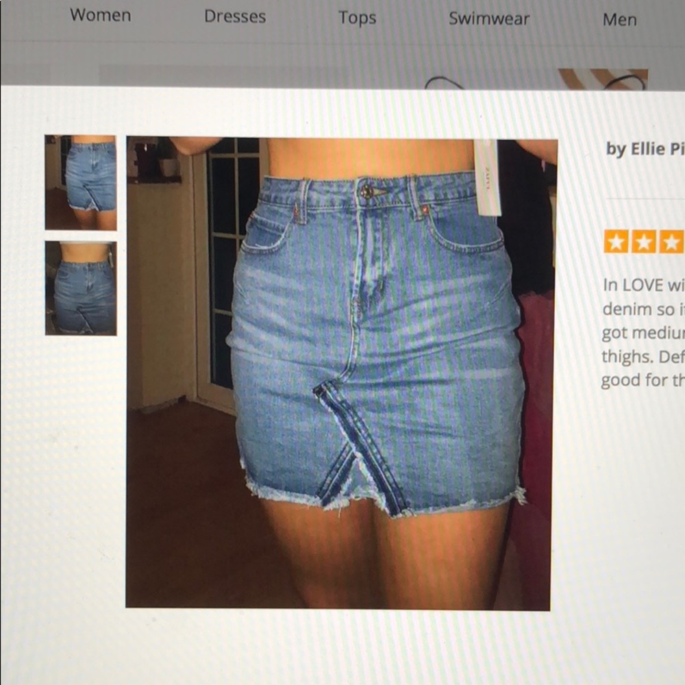 New denim skirt with tags💙💯